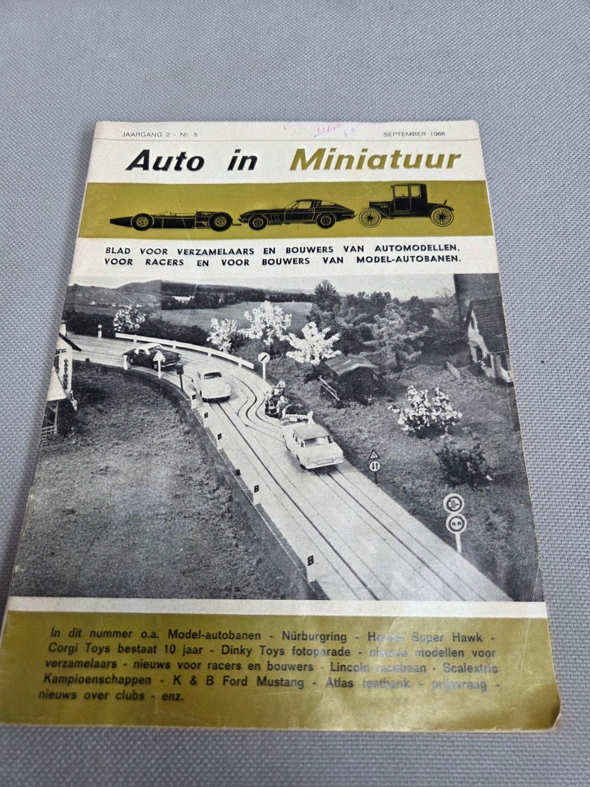 auto in miniatuur 1966, Verzenden, Gebruikt