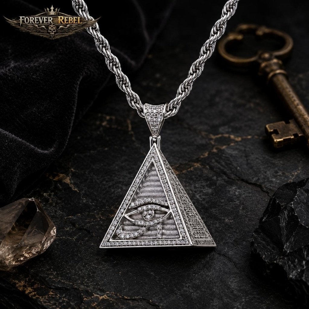The Watcher 197 Moissanite Stenen - 925 Zilver, Foreverrebelmail@pm.me, Verzenden, Zilver, Prins Bernhardstraat 104