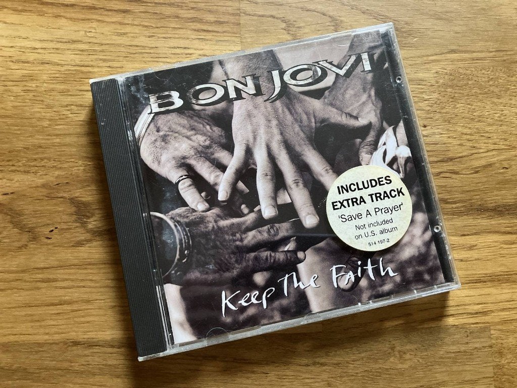 Bon Jovi / Keep The Faith, Ophalen of Verzenden, Gebruikt, Poprock