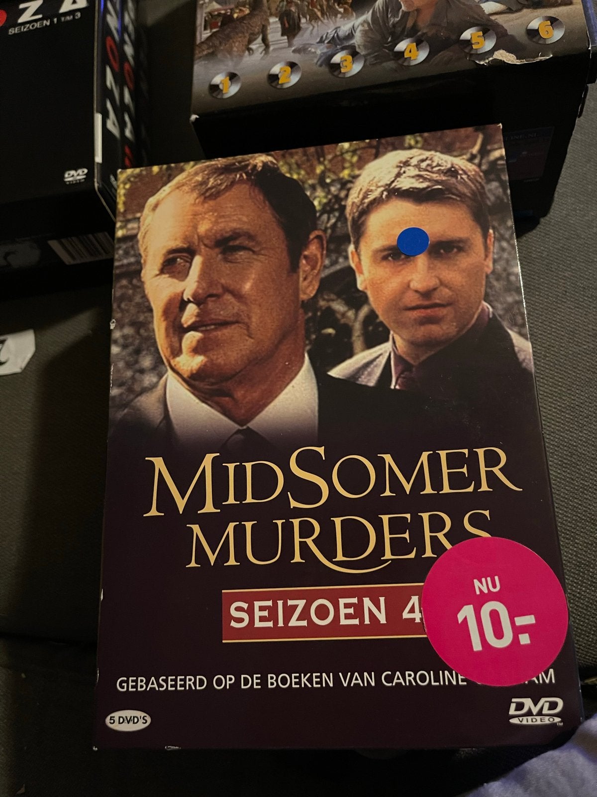 Midsomer Murders Seizoen 4 - 5 DVD's, Gebruikt, Boxset, Ophalen of Verzenden, Vanaf 12 jaar