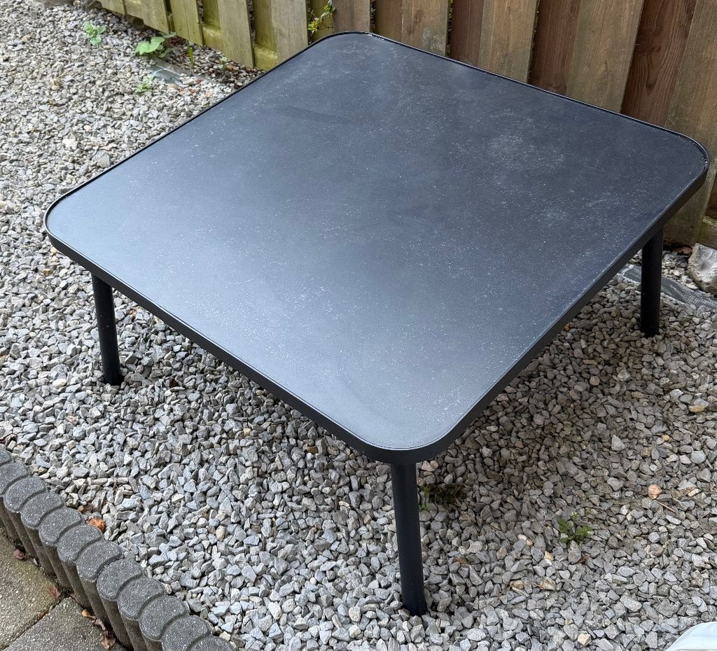 Tuintafel karwei kopenhagen, Ophalen, Gebruikt, Rechthoekig, Metaal