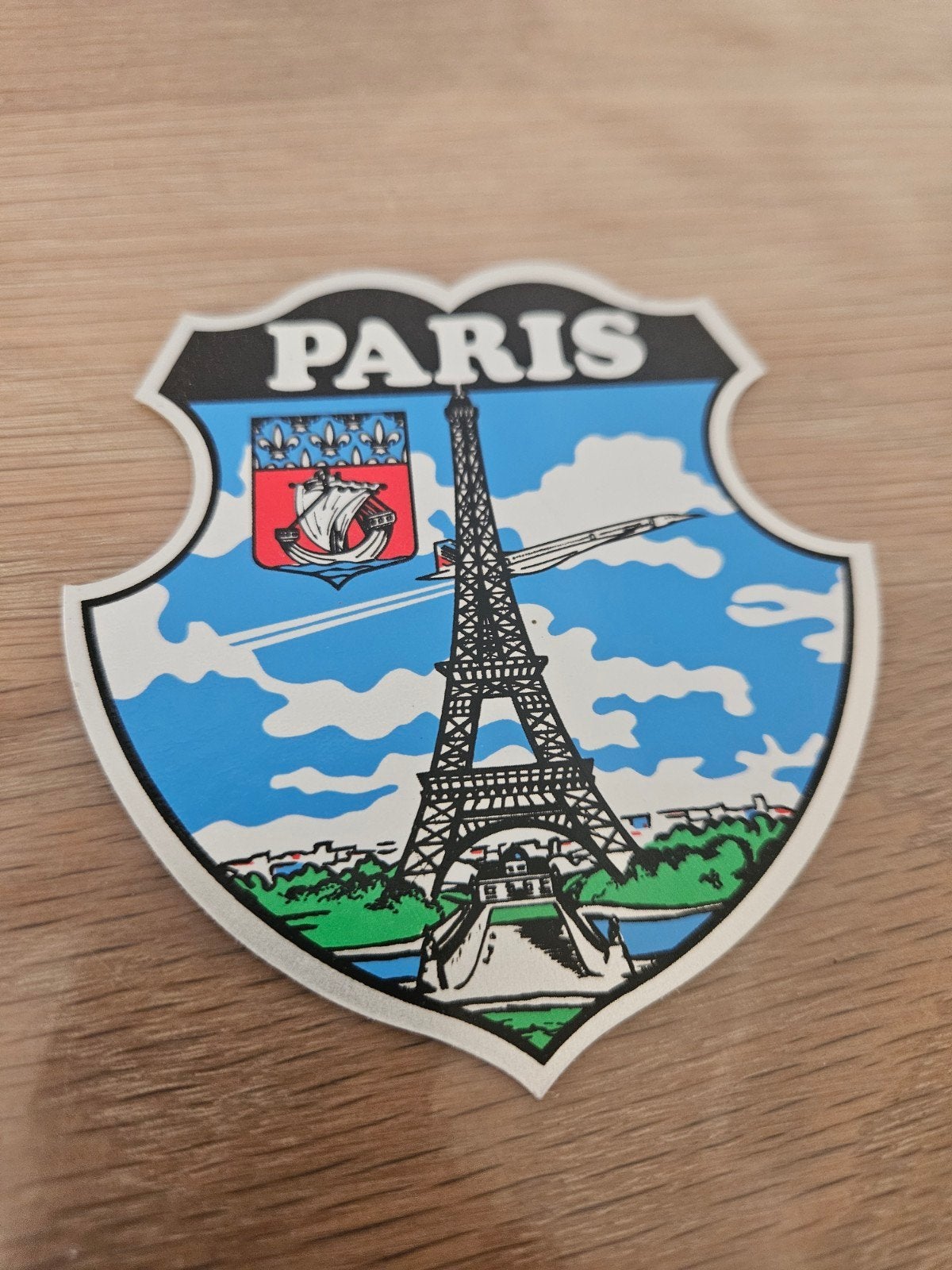 Parijs Paris sticker, Verzamelen, Ophalen of Verzenden, Zo goed als nieuw