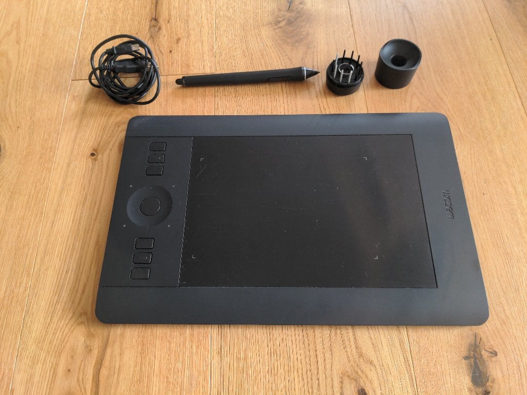 Wacom Intuos Pro Small PTH-451 Pen Tablet, Computers en Software, Ophalen of Verzenden, Gebruikt, Draadloos, Wacom Intuos Pro