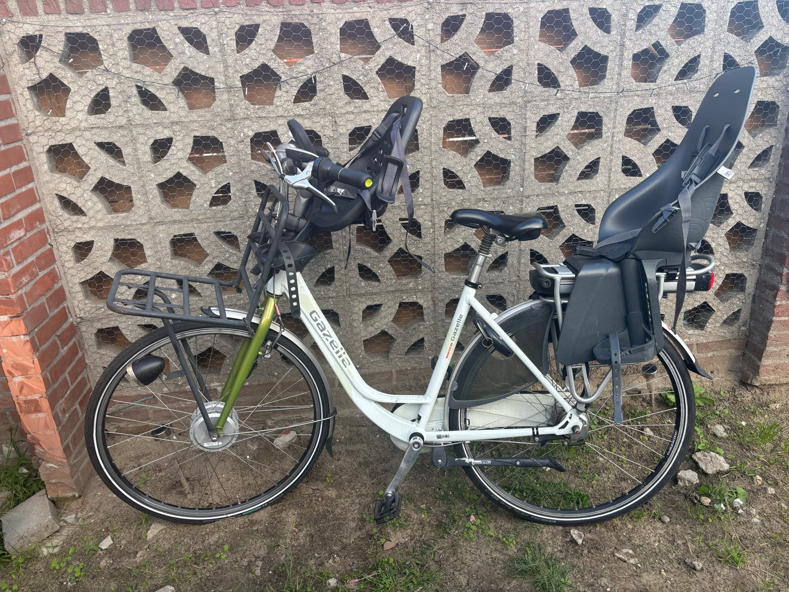 Gazelle elektrische fiets zonder kinderzitjes, Ophalen, Velgrem, Versnellingen, Gazelle