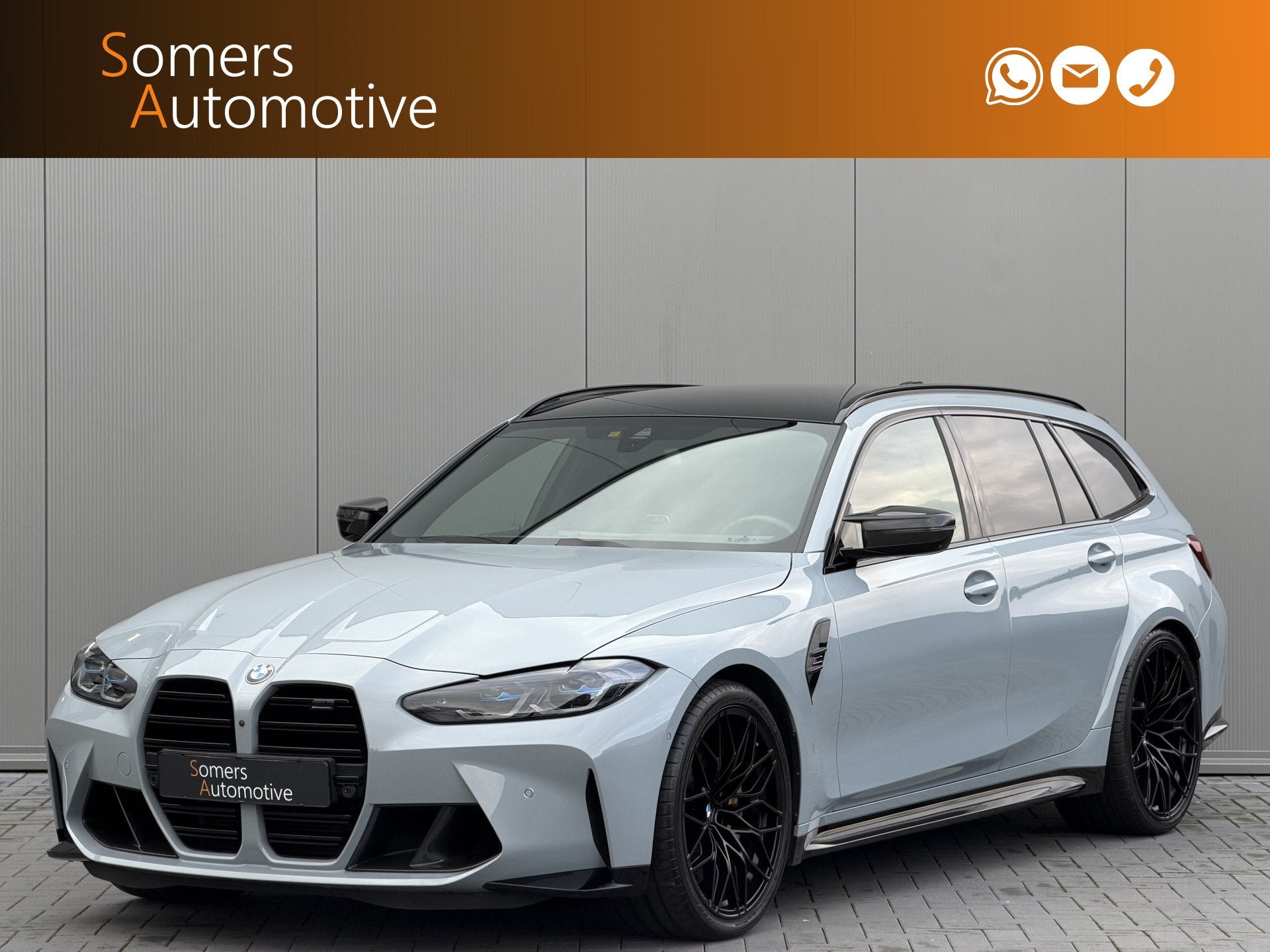 BMW M3 Touring xDrive Competition | Keramisch | 1000M 20/21", Auto's, Automaat, Dealer onderhouden, Gebruikt, Vierwielaandrijving