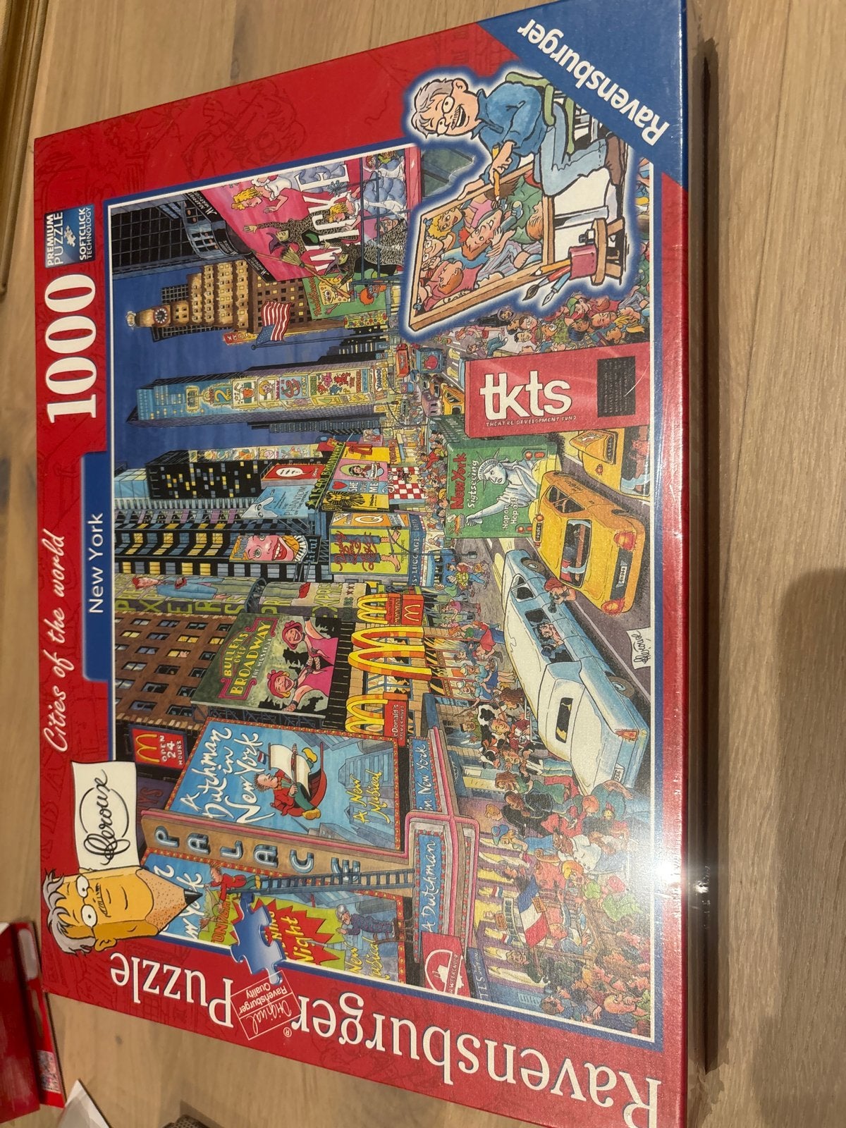 Ravensburger Legpuzzel 1000 stukjes - New York, Ophalen of Verzenden, 500 t/m 1500 stukjes, Zo goed als nieuw, Legpuzzel
