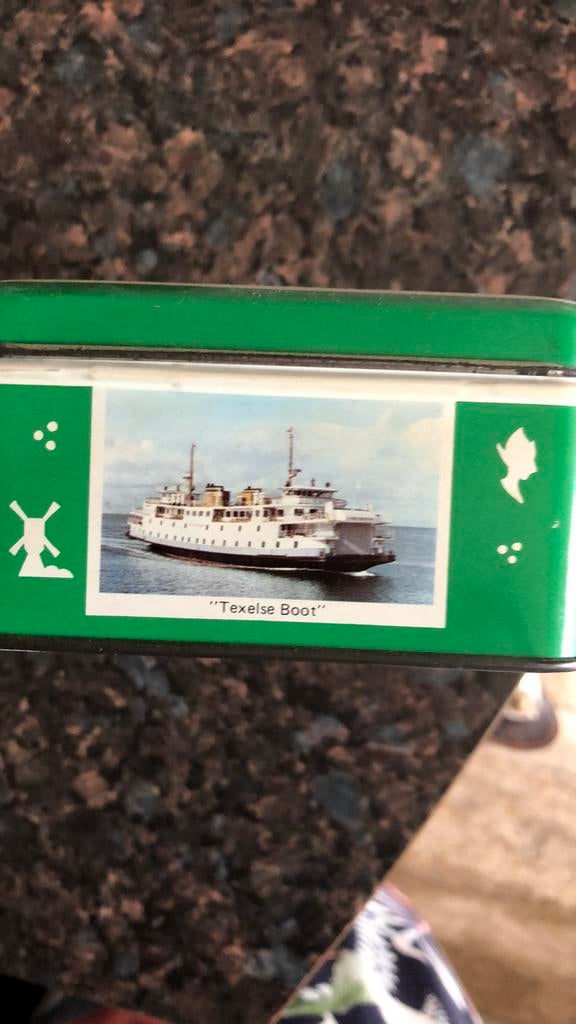 Koek trommel vintage.       Texel, Antiek en Kunst, Antiek | Keukenbenodigdheden, Ophalen of Verzenden