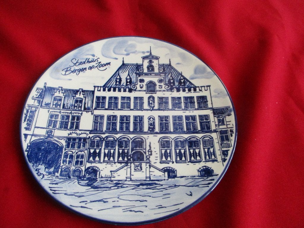 Wandborden van Bergen op Zoom ., Ophalen of Verzenden