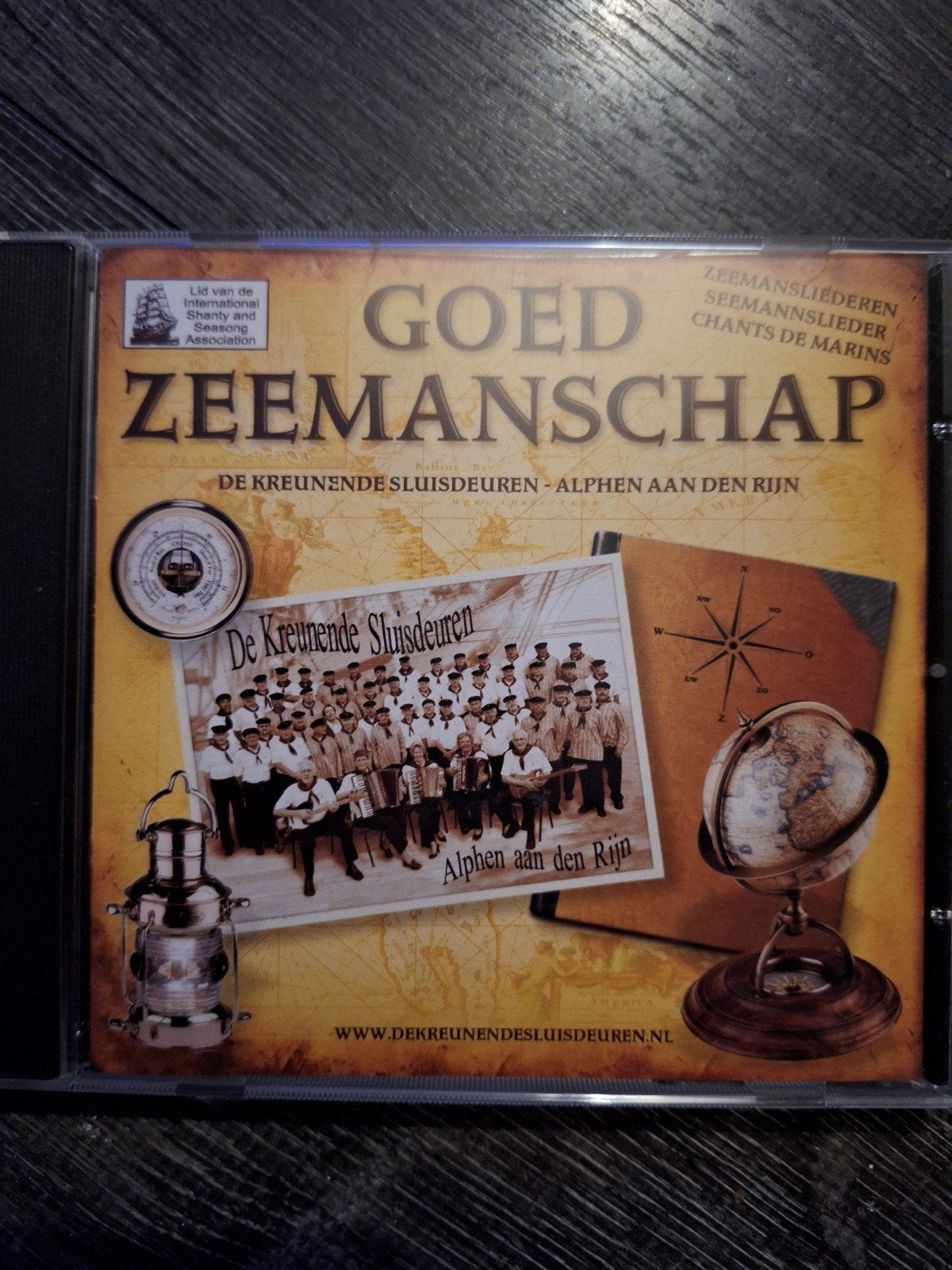 CD Goed Zeemanschap - De Kreunende Sluisdeuren, Cd's en Dvd's, Ophalen of Verzenden, Zo goed als nieuw, Album, Inclusief doosje