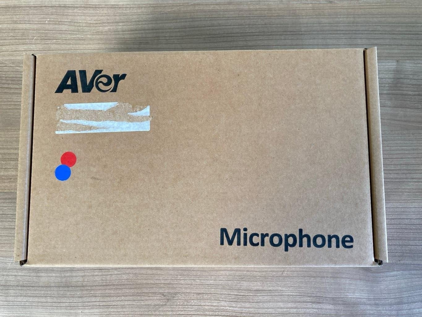 AVer Microfoon (2 stuks) - Nieuw in doos, Ophalen of Verzenden, Nieuw, Studiomicrofoon