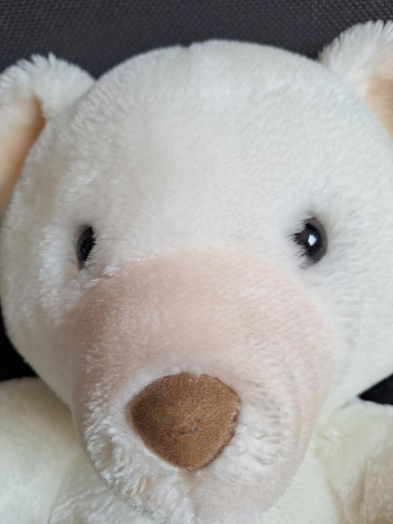 Teddybeer wit, Ophalen of Verzenden, Zo goed als nieuw, Overige typen