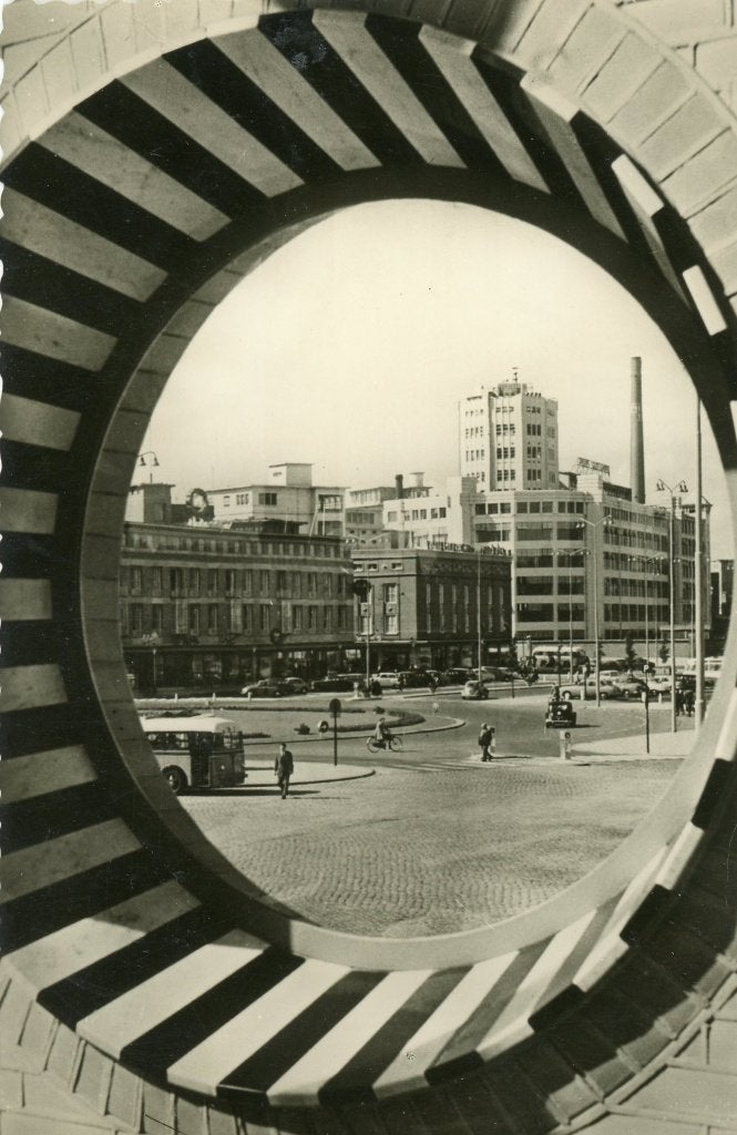 eindhoven Ansichtkaart, Verzamelen, Ophalen of Verzenden, 1940 tot 1960, Noord-Brabant