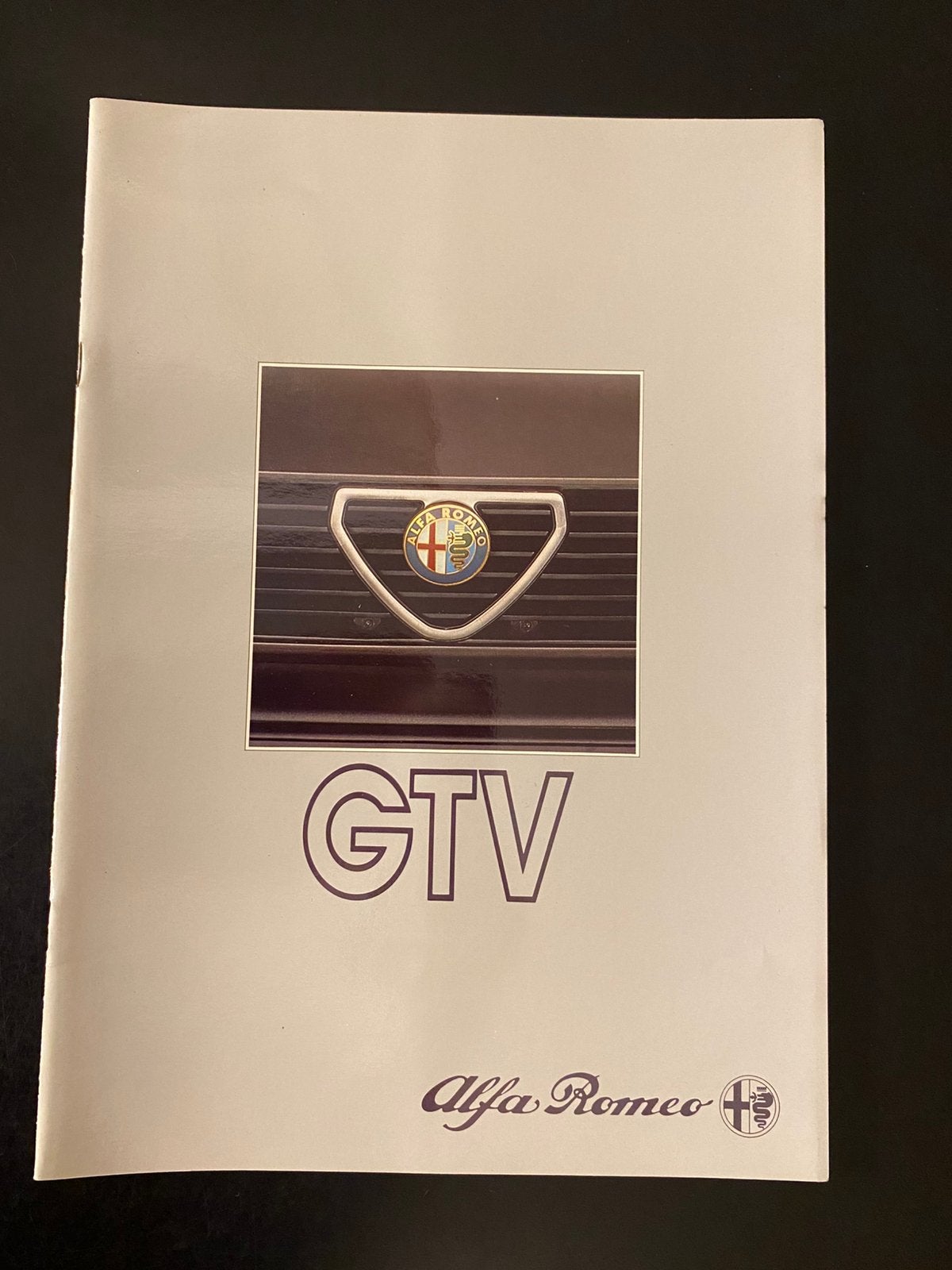 Alfa Romeo GTV 2.0 / GTV 6 2.5 Brochure 1983, Verzenden, Zo goed als nieuw, Alfa Romeo