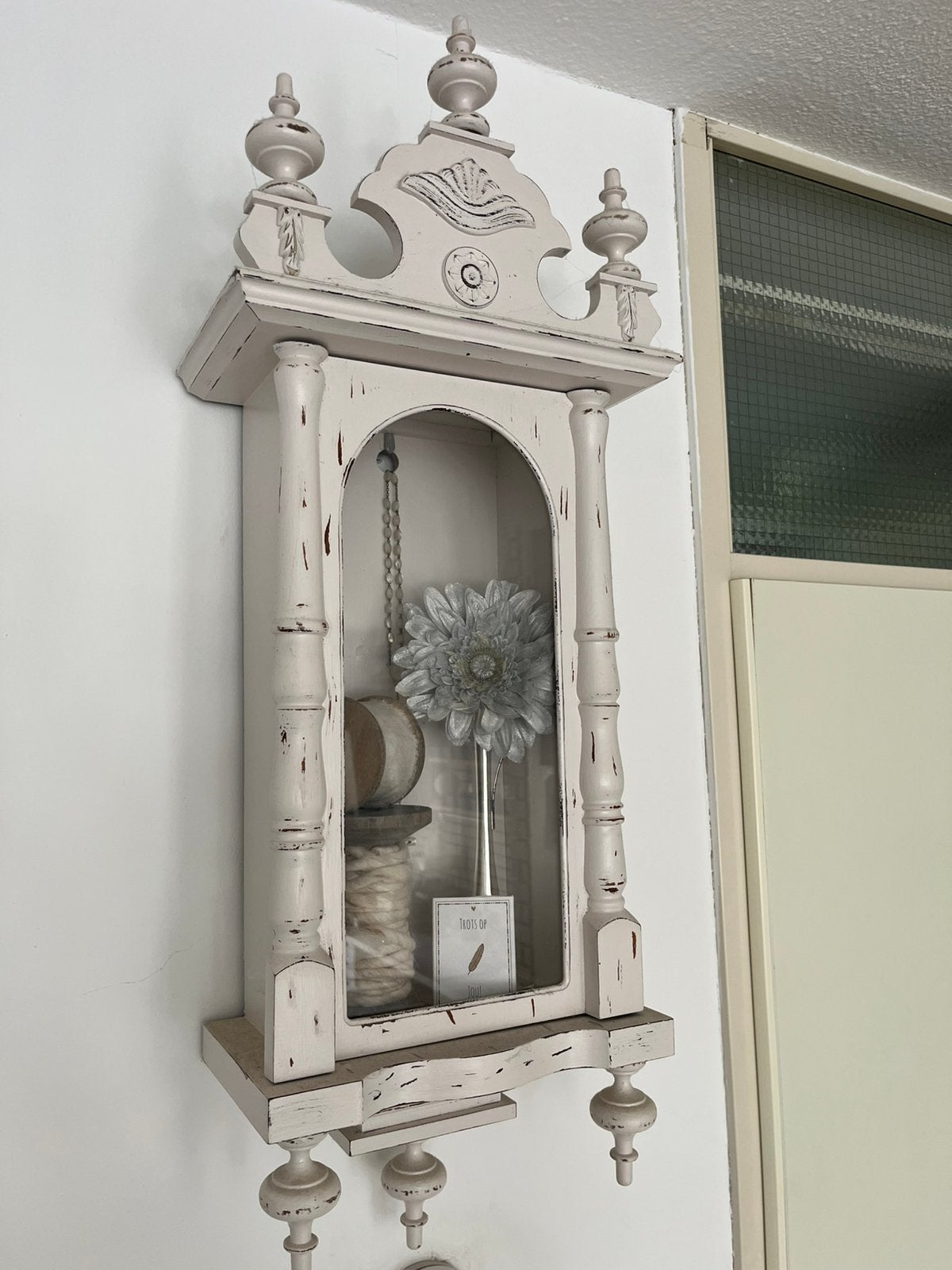Brocante klok, Antiek en Kunst, Curiosa en Brocante, Ophalen of Verzenden