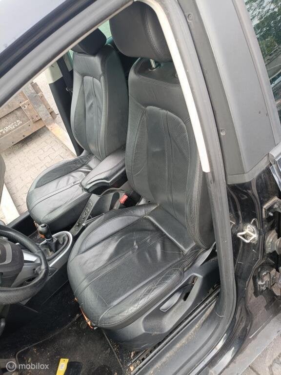 Zwart leder interieur Seat Altea XL 5P ('06-'15), Ophalen, Gebruikt, Seat, Seat