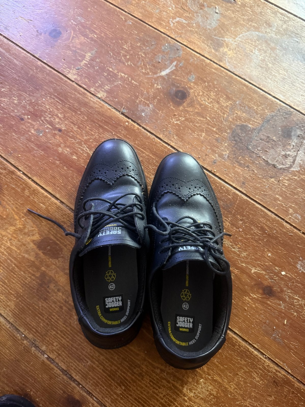 Safety Jogger werkschoenen, maat 42, zwart, Kleding | Heren, Ophalen of Verzenden, Zo goed als nieuw, Zwart, Werkschoenen
