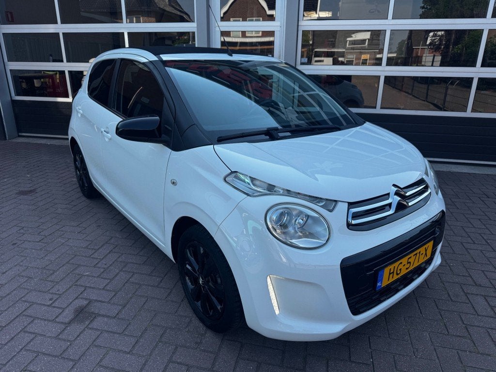 Citroen C1 1.2 PURET AIRS SHINE / CABRIO / CAMERA / AIRCO /, Voorwielaandrijving, Gebruikt, Euro 6, 1199 cc