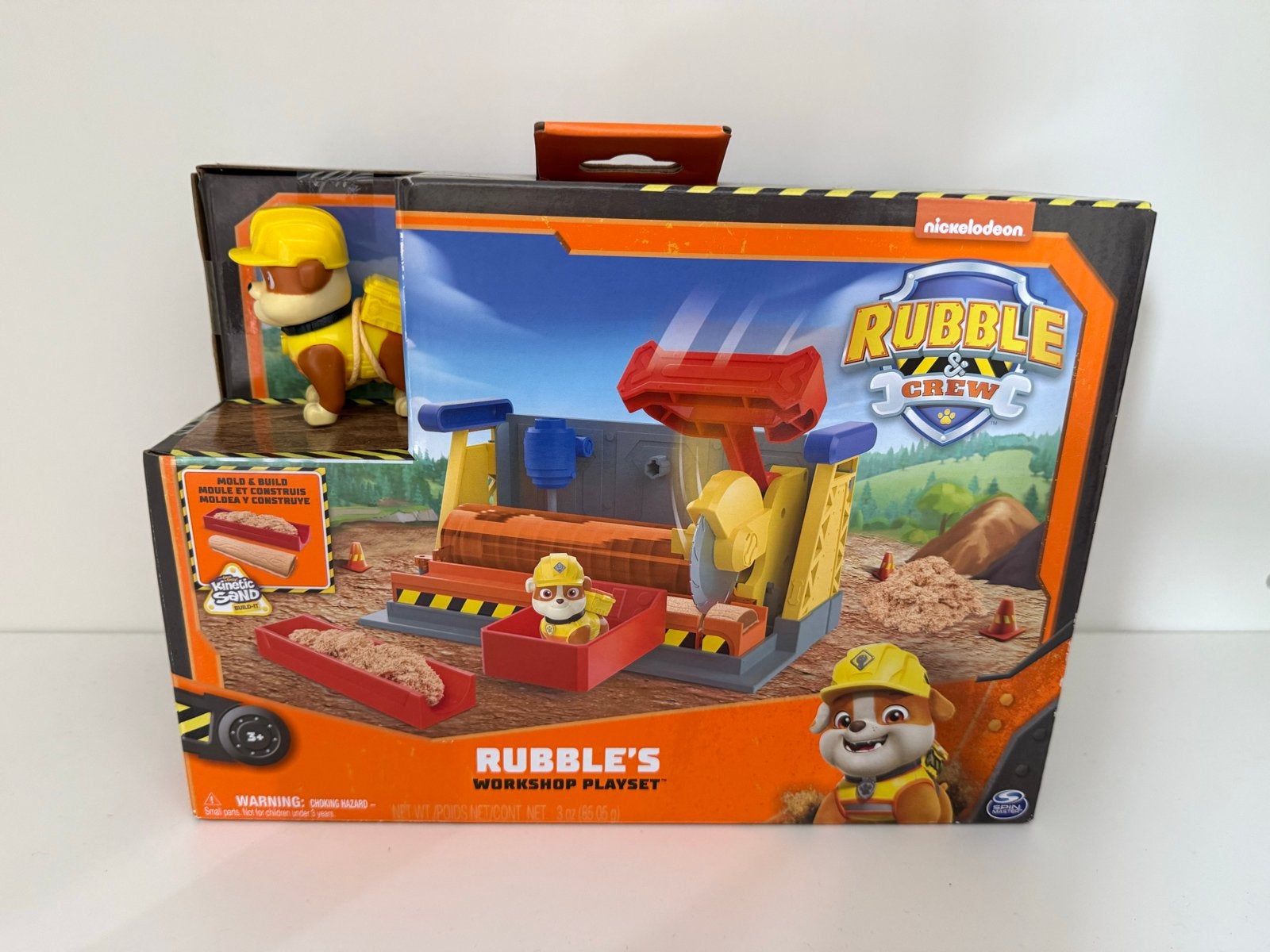 Rubble & Crew Workshop Speelset met Kinetisch Zand, Ophalen of Verzenden, Nieuw, Jongen of Meisje
