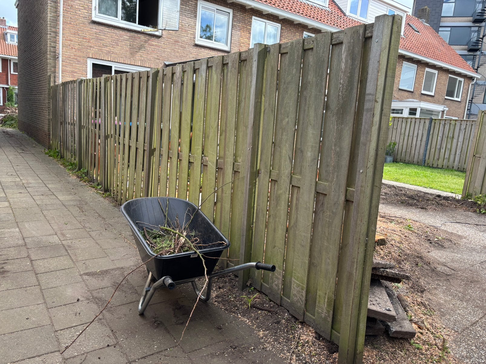 Gratis schutting! Zelf eruit halen, Ophalen, 1 tot 2 meter, Minder dan 3 meter, Zo goed als nieuw