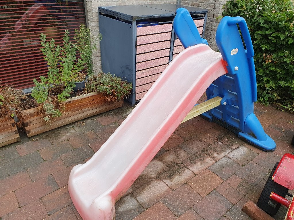 Kinderglijbaan, Ophalen, Gebruikt
