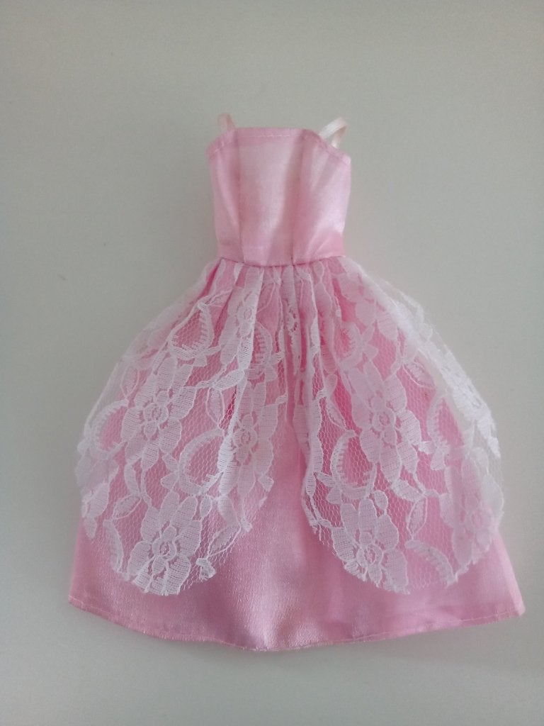 Half Lange Jurken voor (Barbie) Poppen (10 foto’s), Verzamelen, Ophalen of Verzenden, Gebruikt, Kleertjes