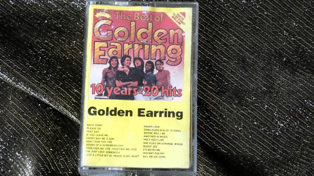Golden Earring 10 Years 20 Hits  1975-arcade-, Ophalen, Gebruikt, Pop, 1 bandje