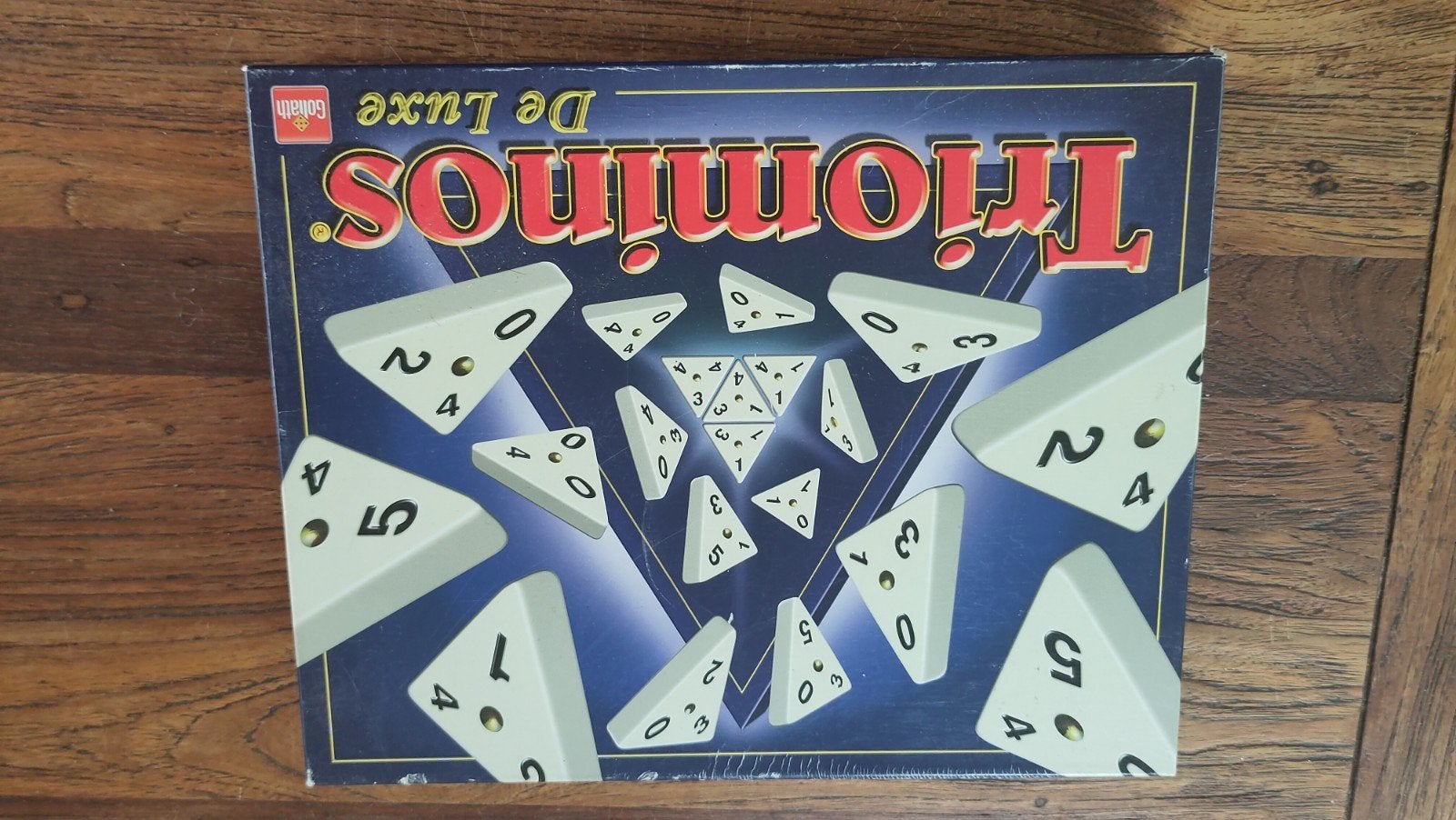 Triominos de luxe, Een of twee spelers, Ophalen of Verzenden, Gebruikt, Goliath