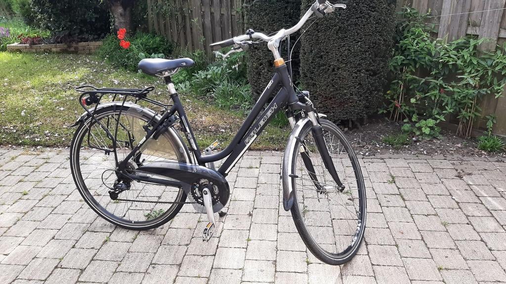 Raleigh Eagle damesfiets, Gebruikt, Velgrem, 47 tot 50 cm, Versnellingen