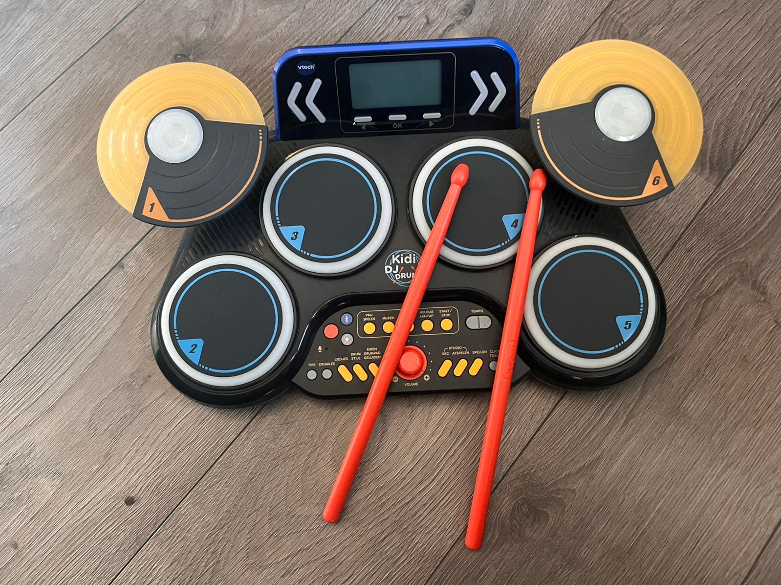 Vtech DJ drums, Ophalen, Zo goed als nieuw, 4 tot 6 jaar