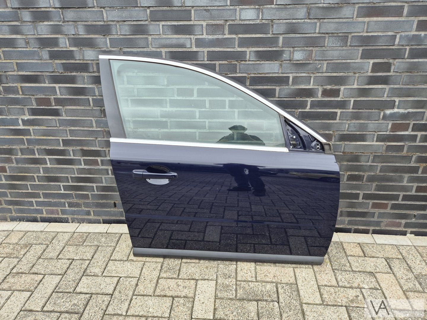 Deur portier rechtsvoor Volvo V70 / S80 vanaf 2007 blauw 613, Auto-onderdelen, Gebruikt, -, Deur, -