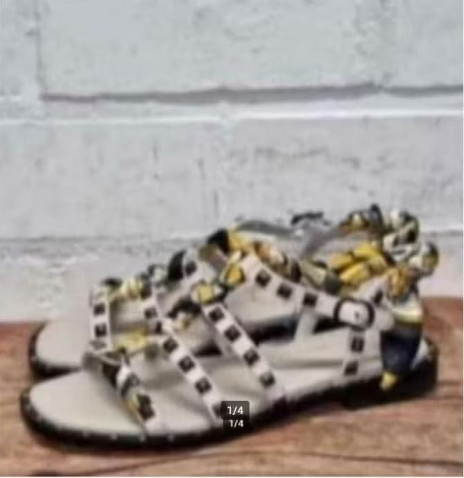 Pedro Miralles - Mooie leren sandalen maat 37 - Nieuw, Pedro Miralles, Wit, Nieuw, X