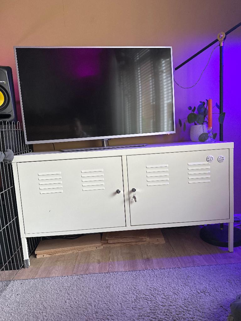 Ikea PS tv kast (wit), Huis en Inrichting, Kasten | Lockerkasten, Ophalen, Gebruikt