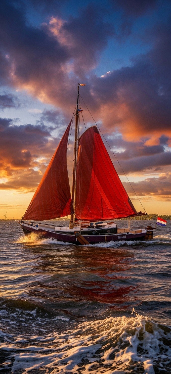 Klassieke zeeschouw 8.45 meter, Watersport en Boten, Ophalen, 9 m, Gebruikt, Staal