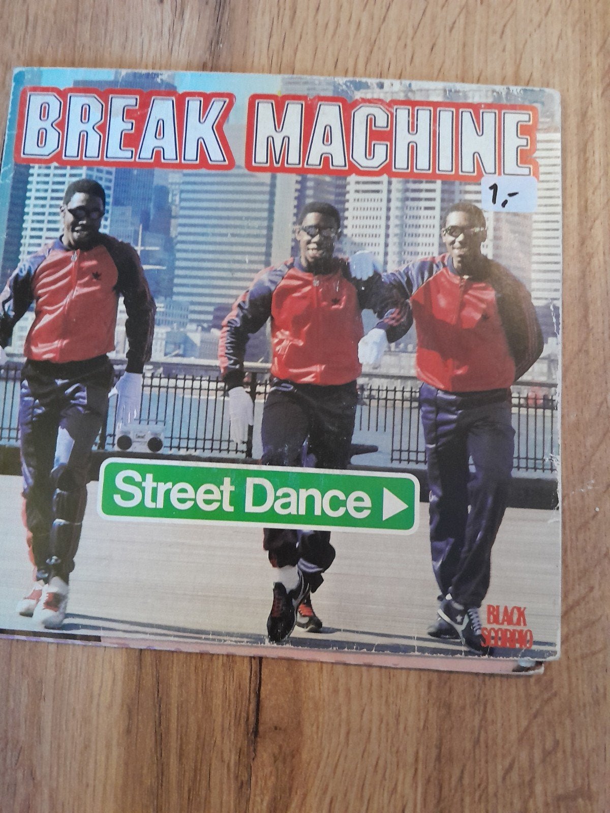 break machine 7inch street dance, Ophalen of Verzenden, Zo goed als nieuw, Pop
