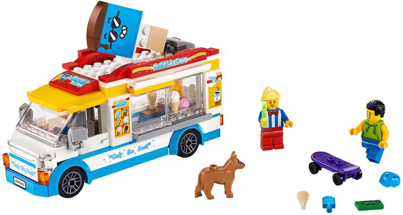 LEGO 60253 Ice Cream Truck, Kinderen en Baby's, Lego, Ophalen of Verzenden, Compleet, Complete set