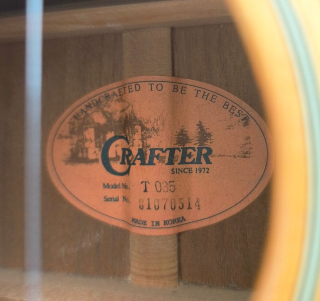 Crafter T 035 acc.gitaar, Ophalen, Gebruikt, Western- of Steelstringgitaar