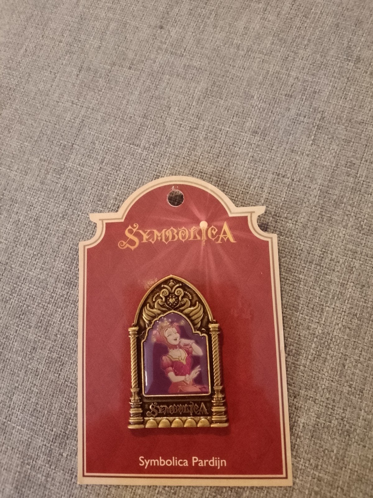 Symbolica pardijn pin, Verzamelen, Efteling, Ophalen of Verzenden, Nieuw, Button of Speldje