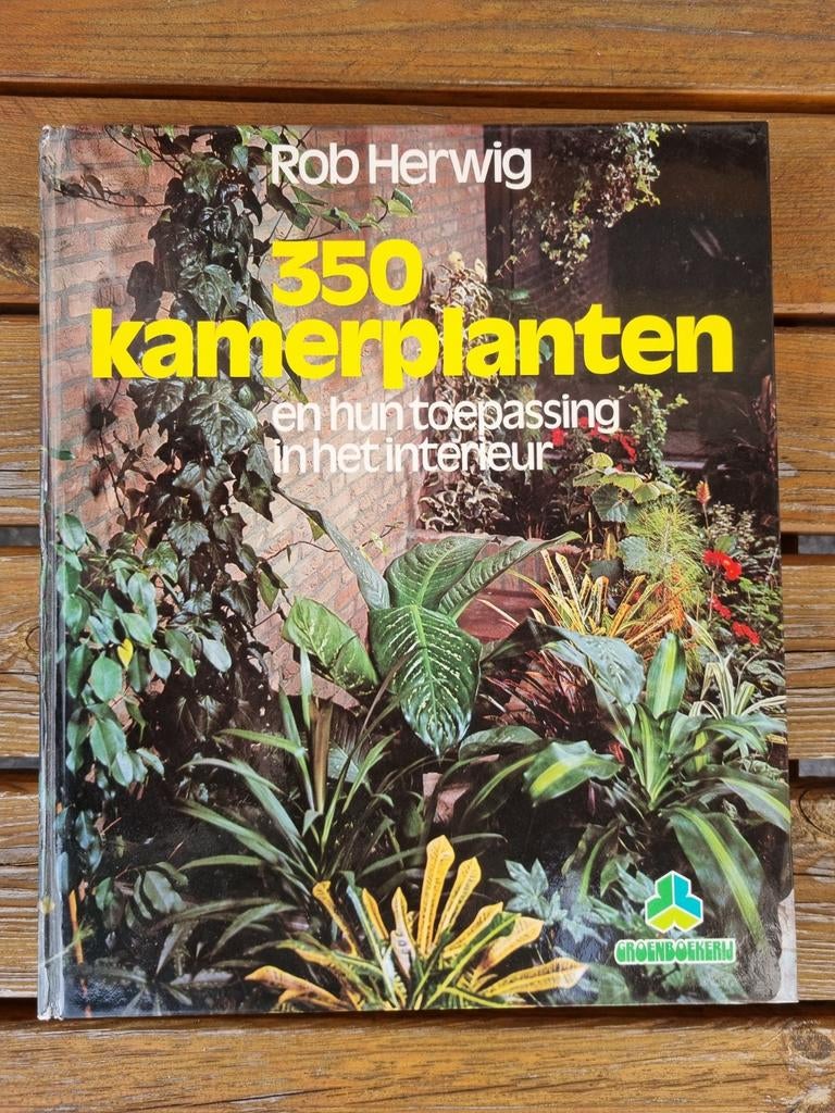 350 kamerplanten Rob Herwig, Boeken, Wonen en Tuinieren, Gelezen, Ophalen of Verzenden, Kamerplanten, Rob Herwig