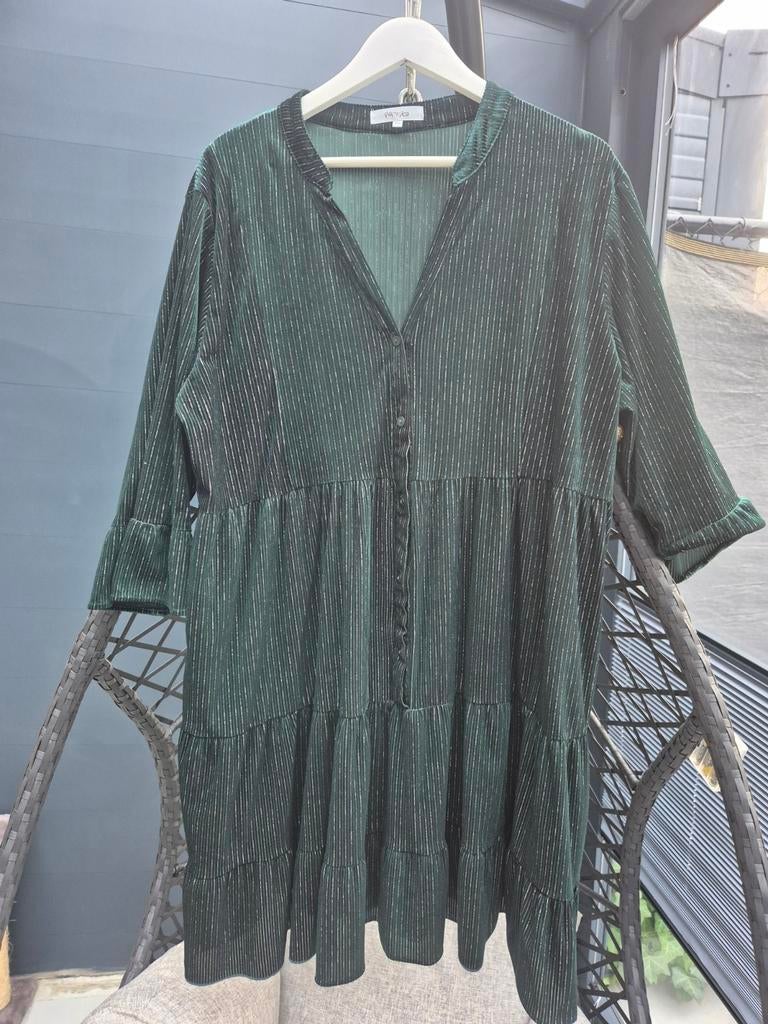 Paprika tuniek/jurk, Kleding | Dames, Grote Maten, Jurk, Ophalen of Verzenden, Zo goed als nieuw, Paprika