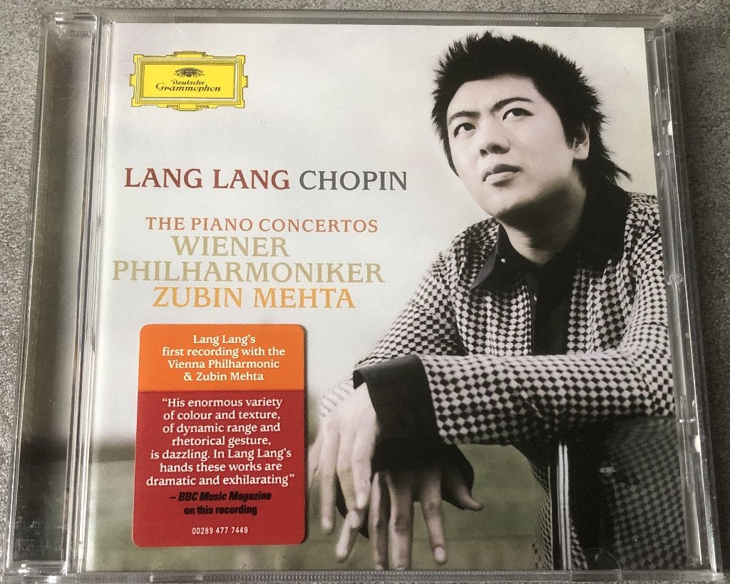 CHOPIN - LANG LANG - THE PIANO CONCERTOS - WIENER - MEHTA, Chopin, Ophalen of Verzenden, Zo goed als nieuw, Romantiek