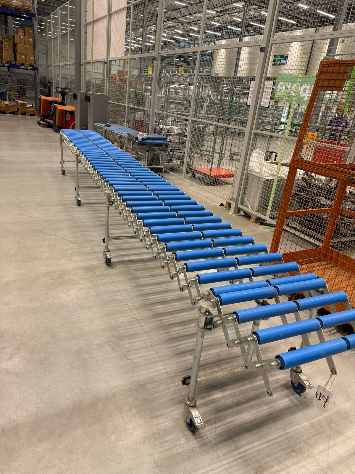 Flexibele Rollenbaan - Efficiënt Transport in Magazijn, Doe-het-zelf en Verbouw, Ophalen, Gebruikt, Overige typen