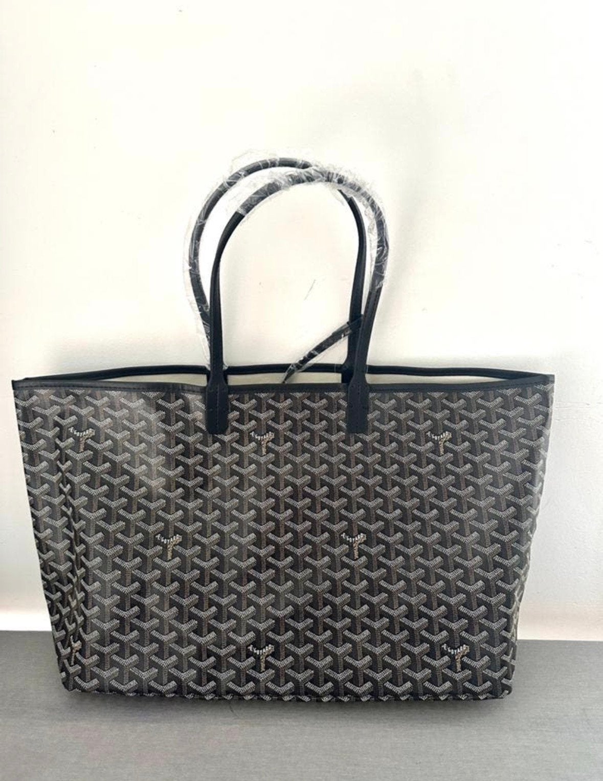 Goyard tas, Verzenden, Zo goed als nieuw, Geel, Shopper