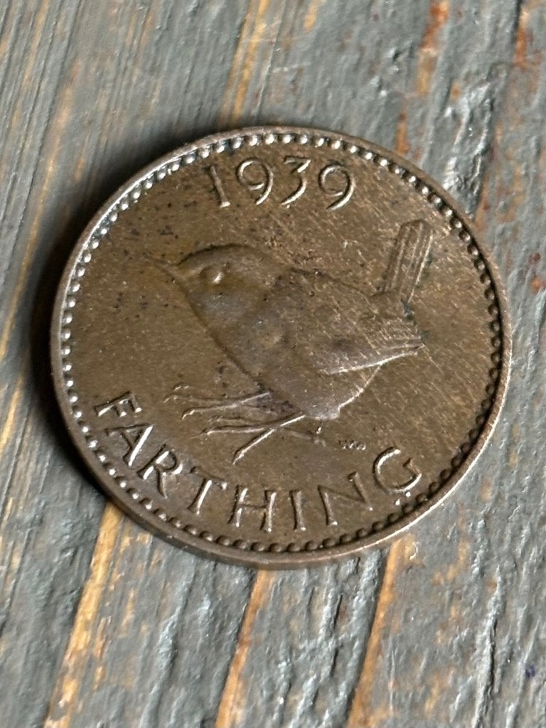 Farthing 1939, Ophalen of Verzenden, Overige landen, Losse munt