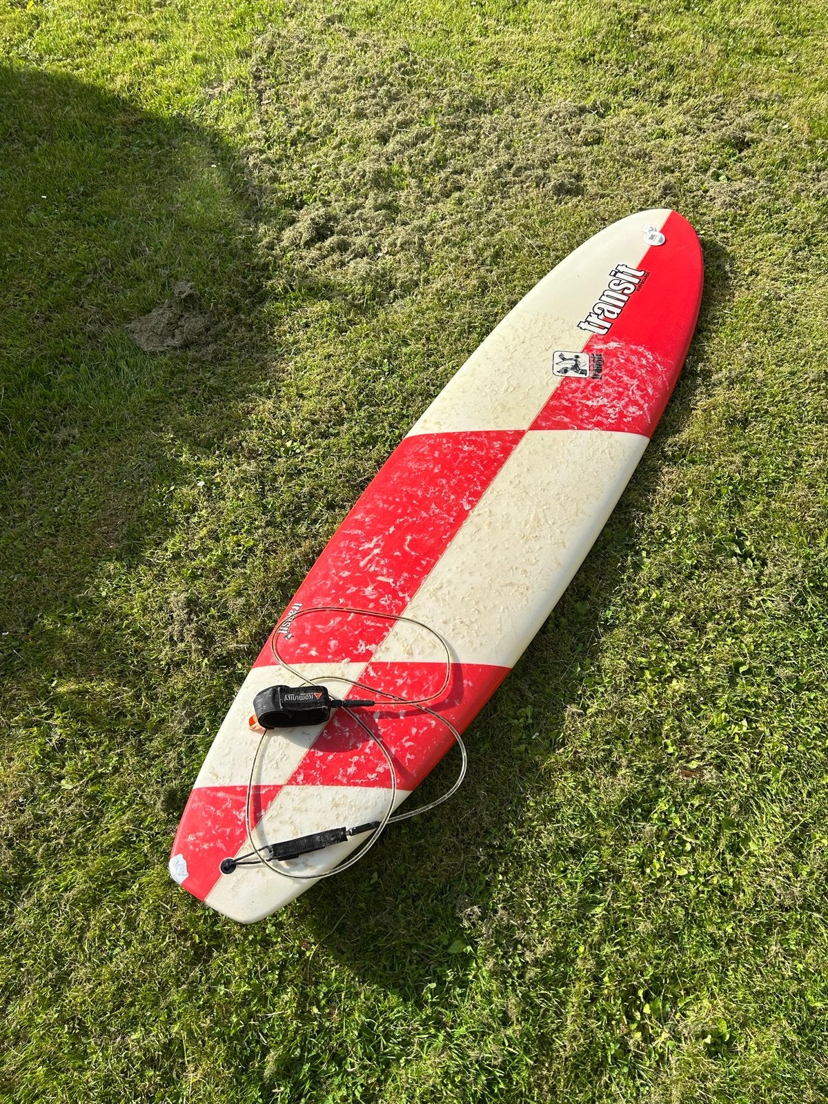 Surfplank Transit 7’6 (epoxy funboard) met board bag & leash, Watersport en Boten, Golfsurfen, Ophalen, Gebruikt, Funboard, Met koord