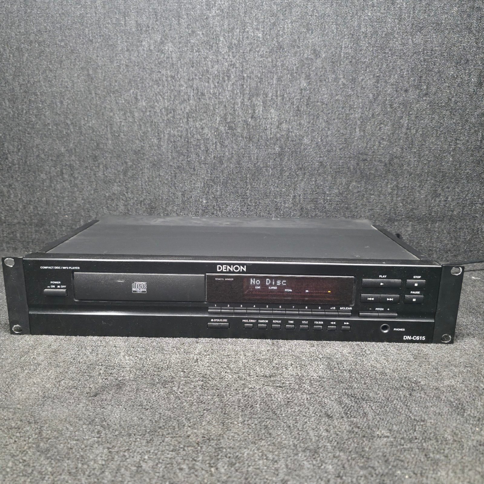 DENON DN-C615   CD / MP3 speler   19 inch rackmount, Audio, Tv en Foto, Cd-spelers, Ophalen of Verzenden, Overige merken