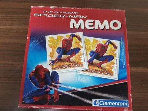 Memo The amazing Spider-Man, Een of twee spelers, Ophalen of Verzenden, Zo goed als nieuw, Clementoni