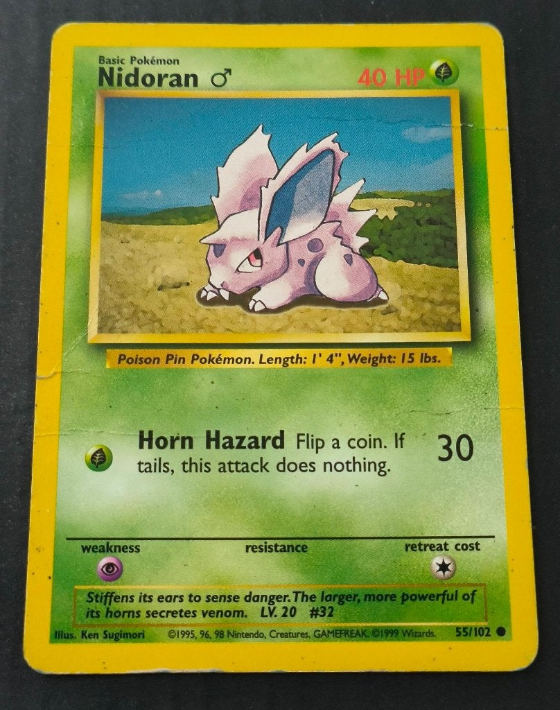 Nidoran, Ophalen of Verzenden, Gebruikt, Losse kaart