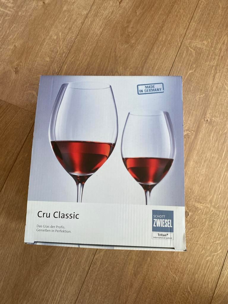 Schott Zwiesel Cru Classic wijnglazen - set van 2, Nieuw, Ophalen of Verzenden, Overige merken, Glas