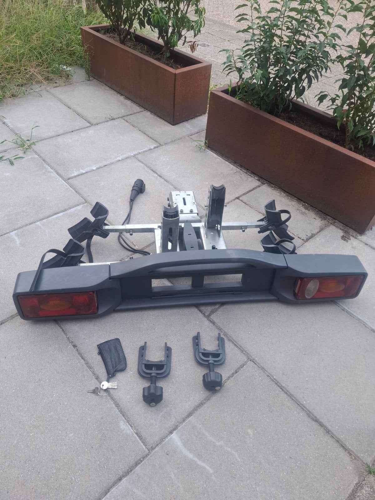 Twinny Loud fietsendrager 2 pers., Ophalen, 2 fietsen, Gebruikt, Trekhaakdrager