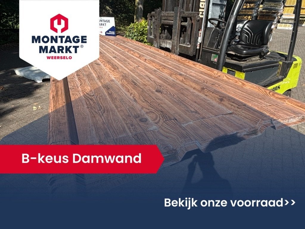 Rest & B-keus Damwand | FALK | Dak & Gevel | Grote voorraad, Doe-het-zelf en Verbouw, Ophalen, Zo goed als nieuw, Overige materialen